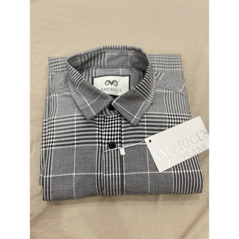 Sơ mi caro A/G size L 729075