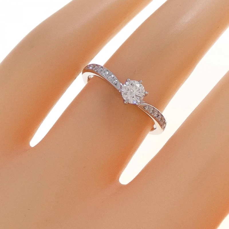 Nhẫn kim cương PT950 0.253CT G VVS1 3EXT H＆C - Hàng hiệu Chính hãng 874808