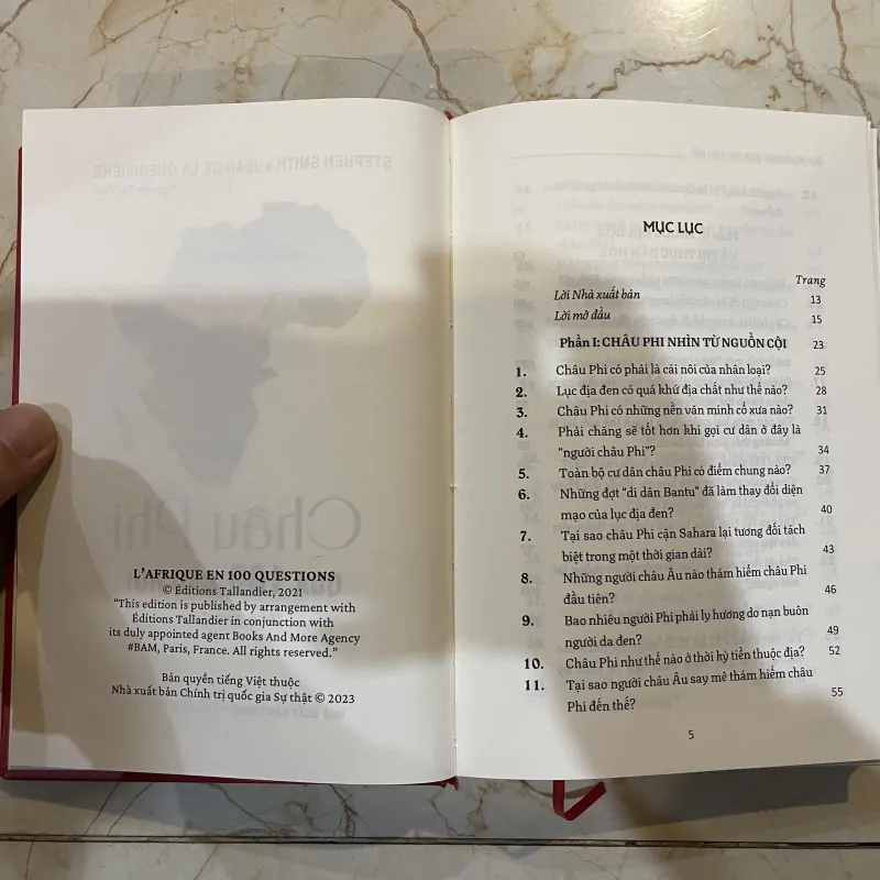 Châu Phi qua 100 câu hỏi 748598