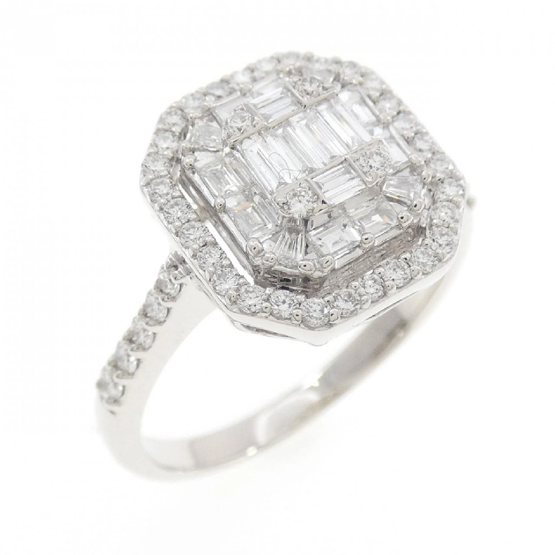 Nhẫn kim cương 750WG 0.85CT - Hàng hiệu Chính hãng 850248