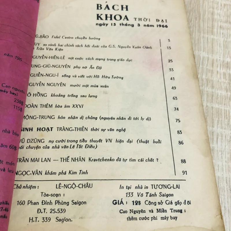 Bách Khoa Thời Đại – số 221 (1966) 929448