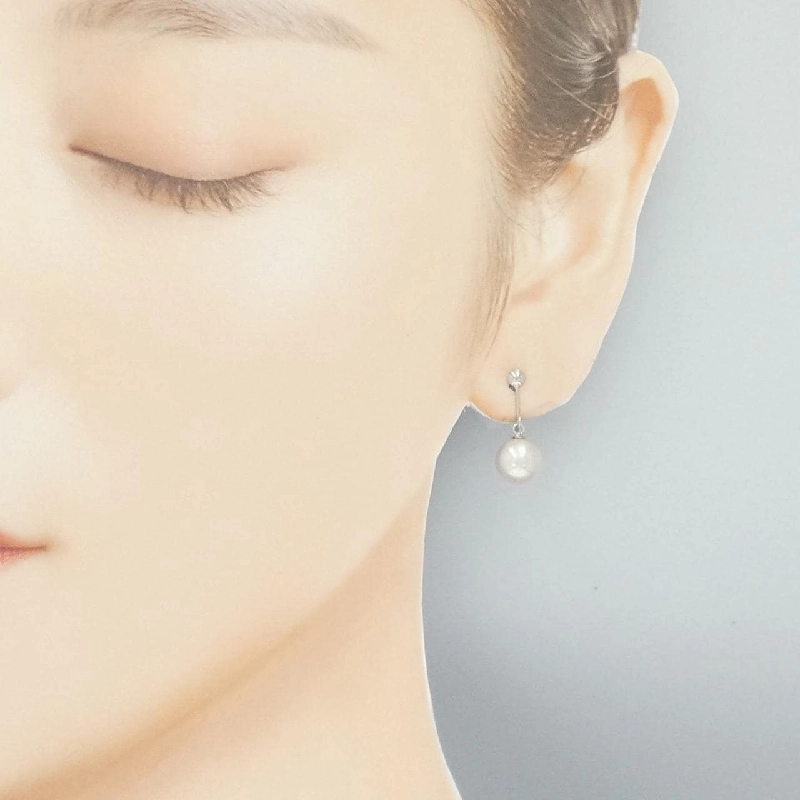 Bông tai ngọc trai Akoya K14WG 7.9mm - Hàng hiệu chính hãng 872909