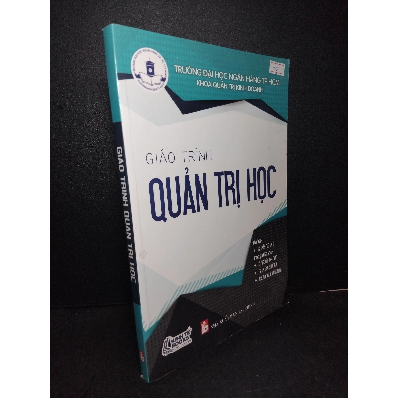 Giáo trình quản trị học mới 90% bẩn nhẹ 2021 TS. Trần Dục Thức HCM2103 GIÁO TRÌNH, CHUYÊN MÔN 918612