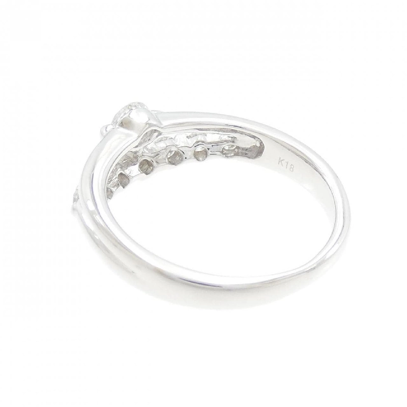 Nhẫn kim cương K18WG 0.188CT 671330