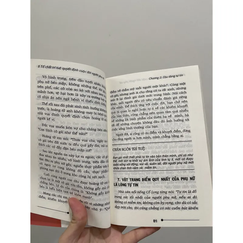 “8 tố chất trí tuệ quyết định cuộc đời người phụ nữ” tác giả Mã Ngân Văn 592870