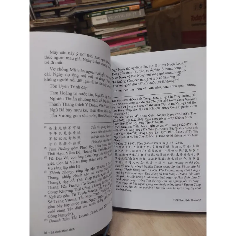 Sách: Thất chân Nhân Quả - TG: Lê Anh Minh dịch và chú (A2) 973125