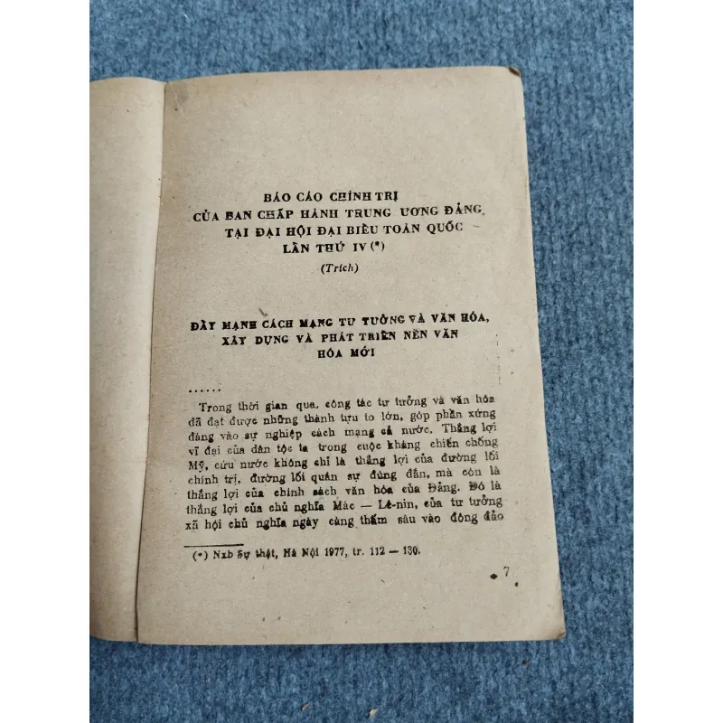 MỘT SỐ VĂN KIỆN CỦA ĐẢNG VỀ CÔNG TÁC TƯ TƯỞNG 688751