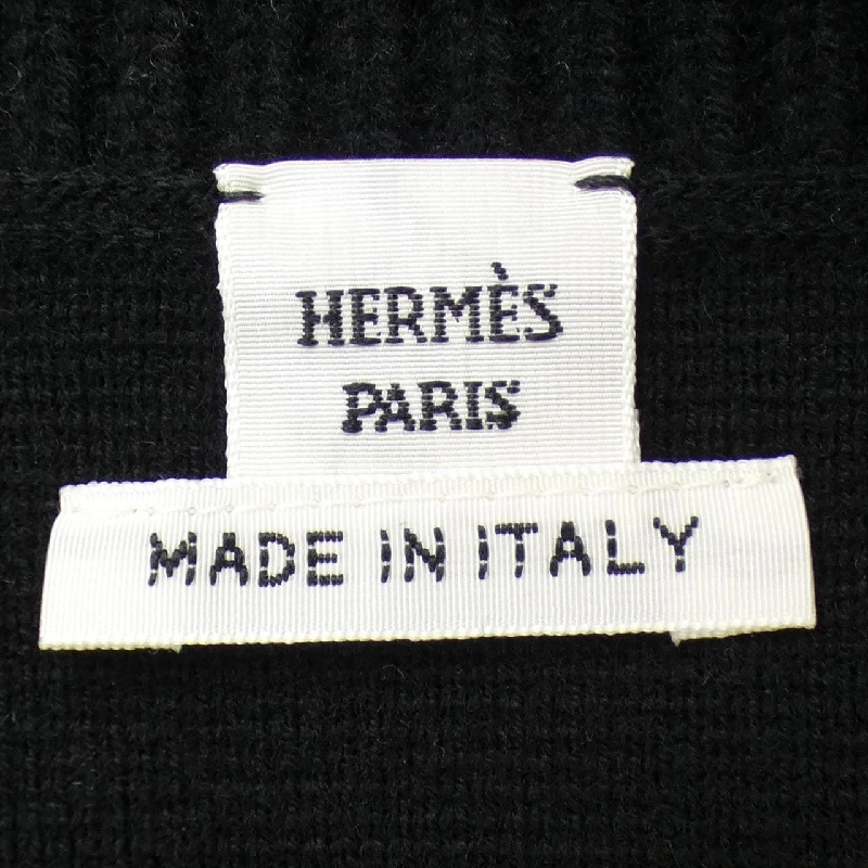 Áo khoác HERMES với chi tiết da và túi vá - Hàng hiệu Authentic 813565