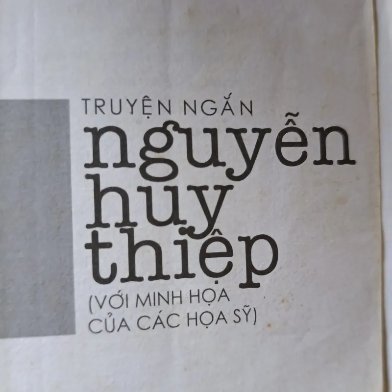 Truyện ngắn Nguyễn Huy Thiệp 1034767