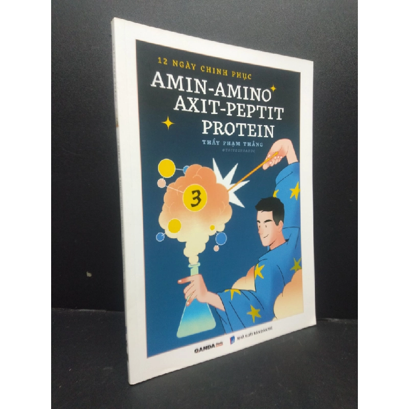 12 ngày chinh phục Amin Amino Axit Peptit Protein tập 3 mới 90% bẩn bìa 2023 HCM2705 Thầy Phạm Thắng SÁCH GIÁO TRÌNH, CHUYÊN MÔN 154302