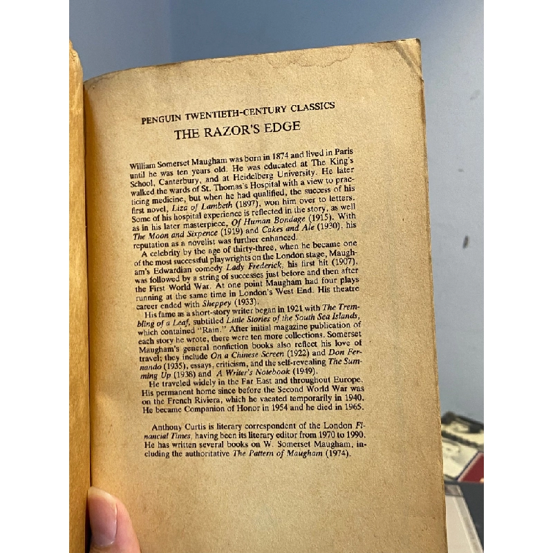 The Razor's Edge - W. Somerset Maugham 448874