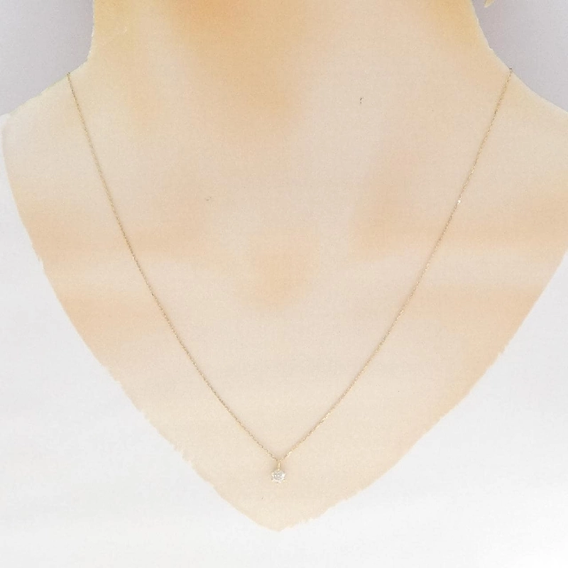 K18YG Dây chuyền kim cương 0.15CT - Hàng hiệu Chính hãng 858770