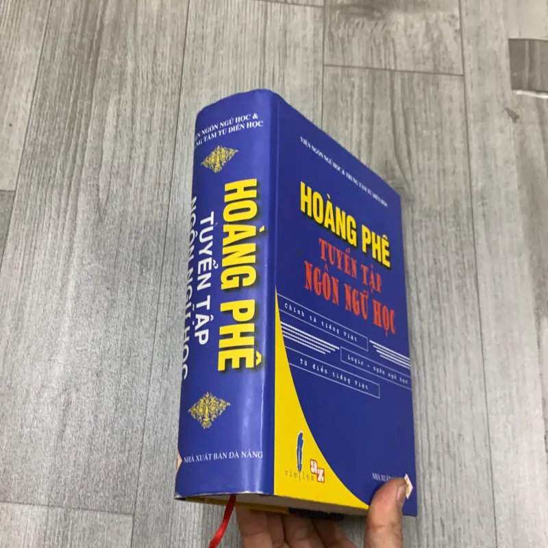 Tuyển tập ngôn ngữ học - hoàng phê. 7a3 783491
