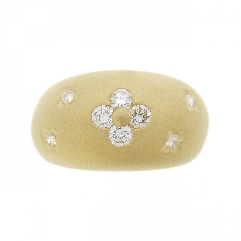 Nhẫn kim cương hoa K18YG 0.36CT 669249
