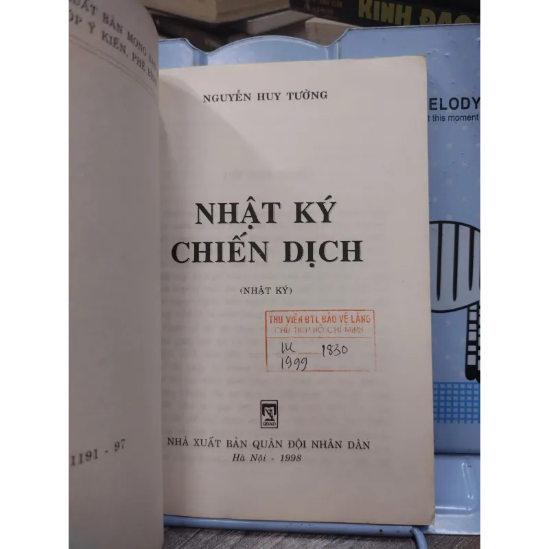 Sách: Nhật ký chiến dịch Tác giả: Nguyễn Huy Tưởng Số trang: 122 599289