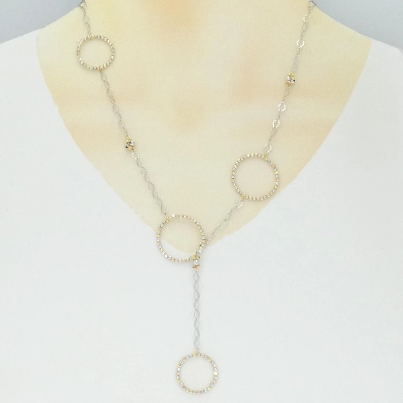 K18 Ba màu Dây chuyền - Hàng hiệu Chính hãng 866924