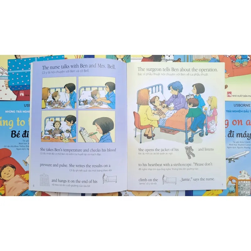 Usborne - Những trải nghiệm đầu tiên của bé ( Set 8 cuốn) 642448