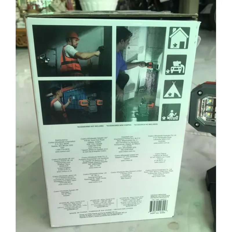 đèn led 2000 Lumens Rechargeable ep360 958321