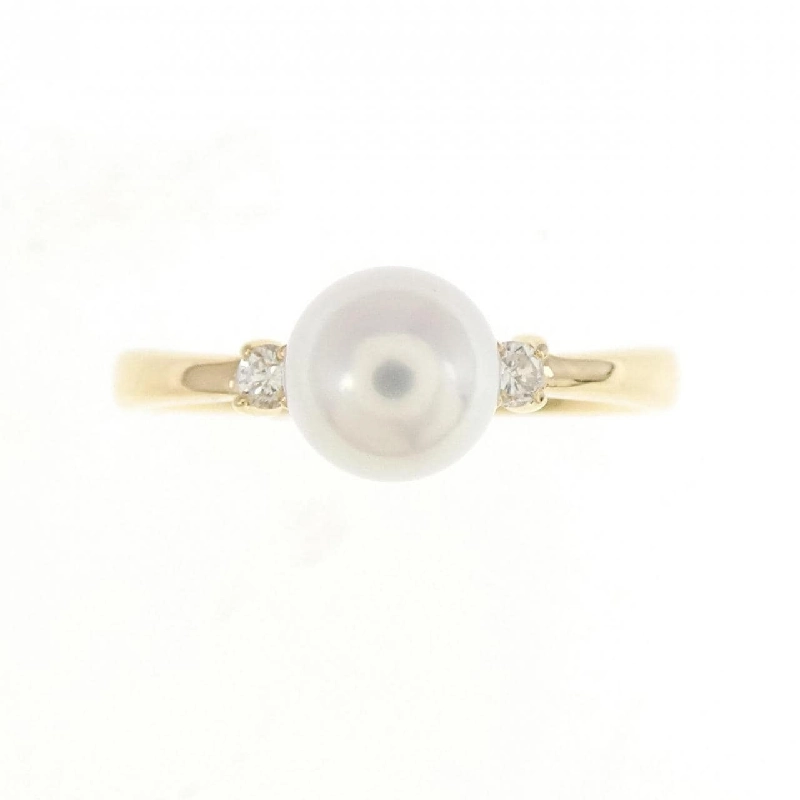 Nhẫn ngọc trai Akoya K18YG 5.6mm 672818