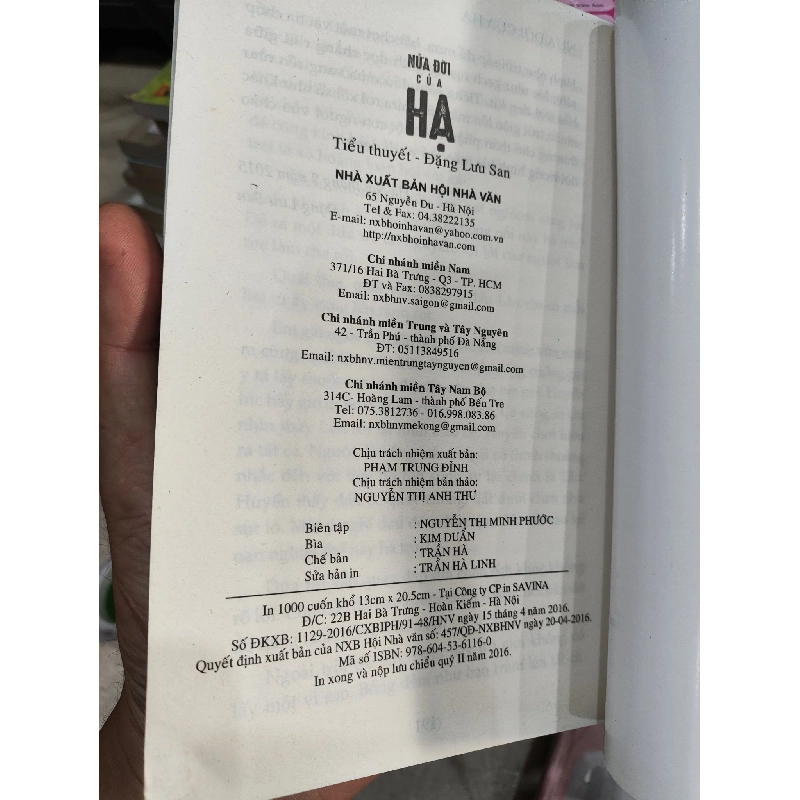 Nửa Đời Của Hạ - Đặng Lưu San 1006455