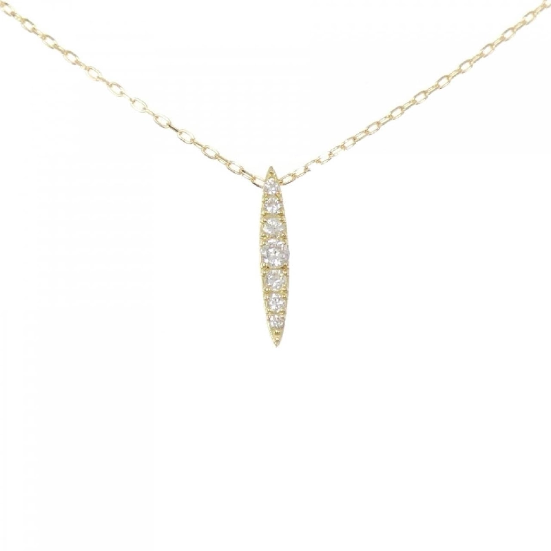 K18YG Dây chuyền kim cương 0.15CT - Hàng hiệu Chính hãng 860304