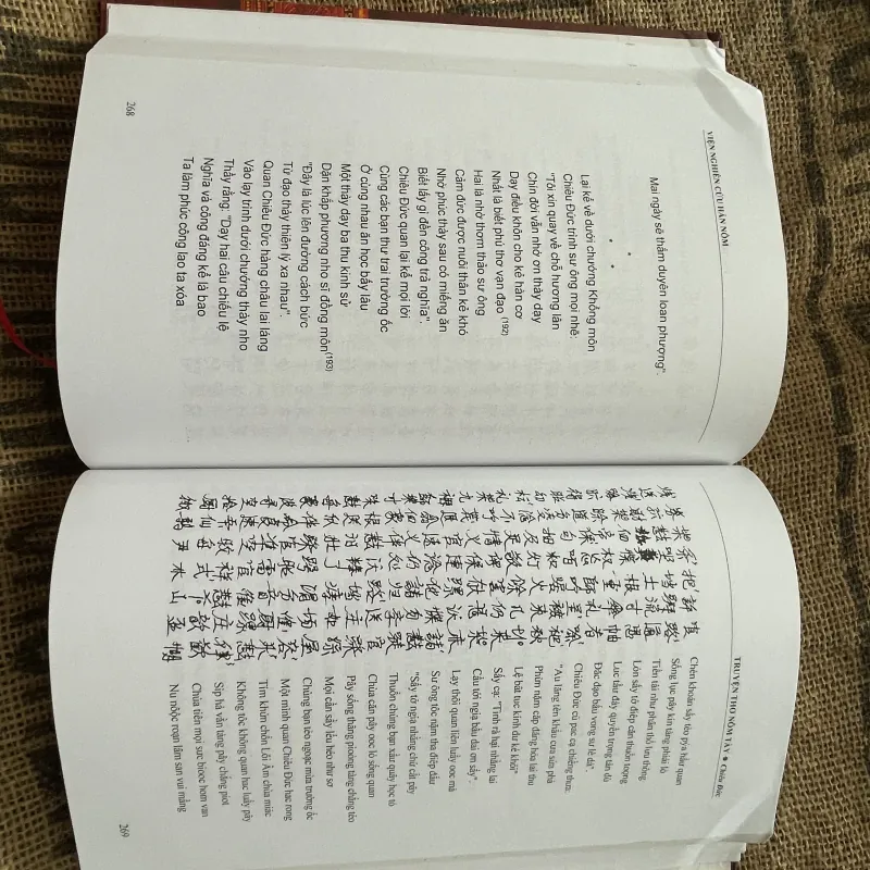 Truyện thơ Nôm dân tộc thiểu số Việt Nam - dân tộc Tày Nho Hương Chiêu Đức  1004264