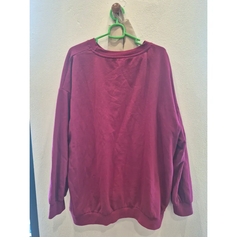 Áo nỉ nữ Santa Monica màu mận - Avella - sz 16 785884