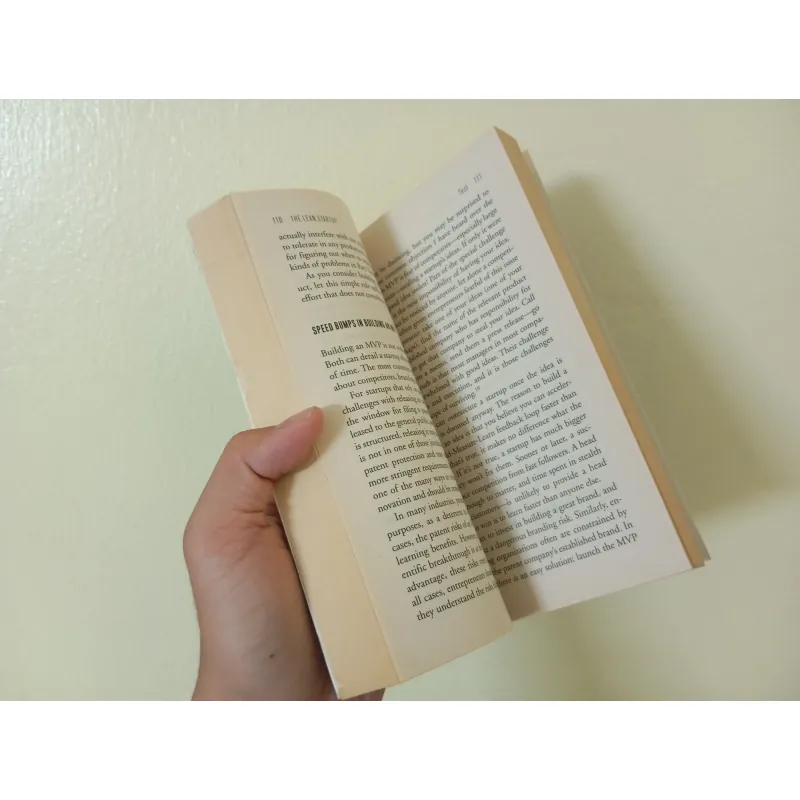 The lean start-up, english book, sách tiếng Anh  996579