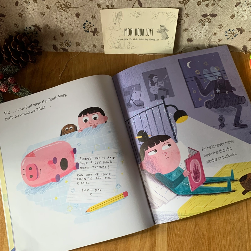 Sách tranh If My Dad Were The Tooth Fairy, Used, Picture Book For Kids 446651