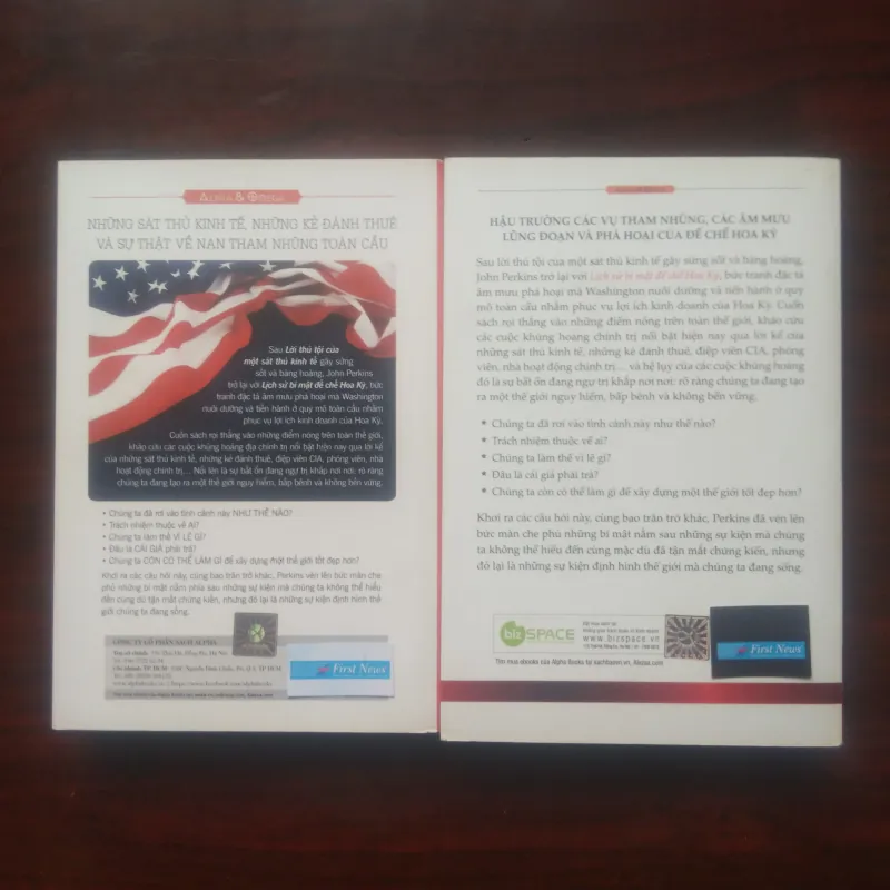 [Sách Kinh Tế] Lịch Sử Bí Mật Đế Chế Hoa Kỳ (John Perkins) - Sát Thủ Kinh Tế 976465