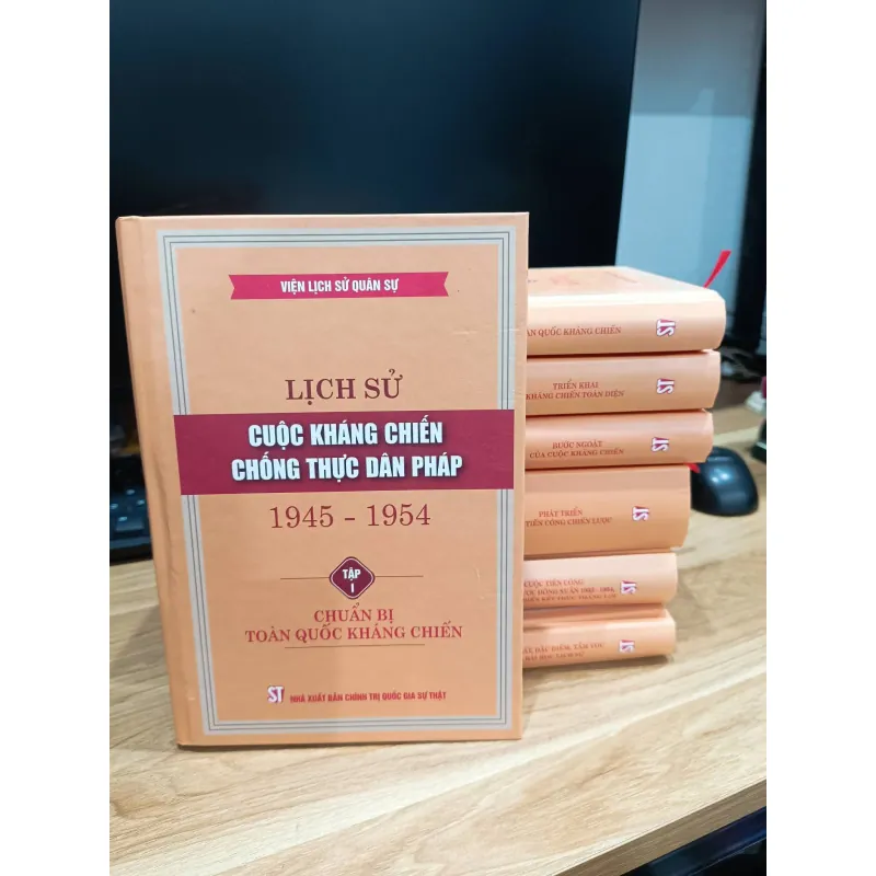 Lịch sử cuộc kháng chiến chống thực dân Pháp - Bộ 7 tập 703008