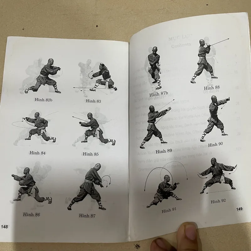 Tự học Kung Fu Thiếu lâm - Bài quyền thất tinh đường lan - Bạch viên hiến thư (c43) 592776