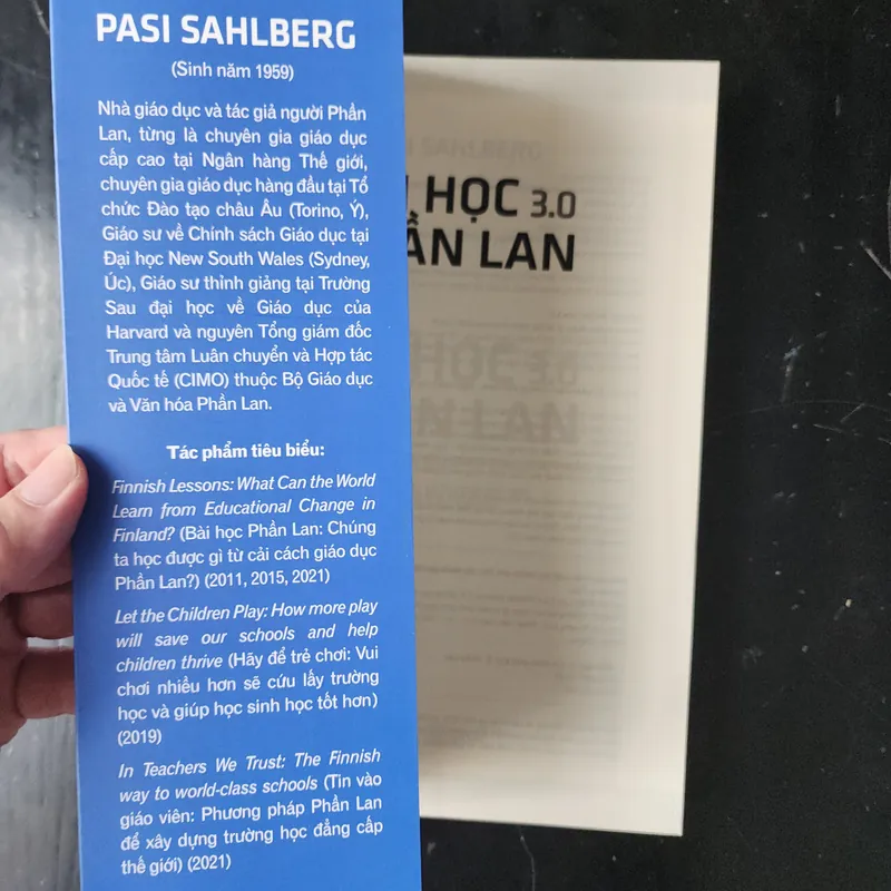 Bài học 3.0 Phần Lan của Pasi Sahlberg mới 90% 524663