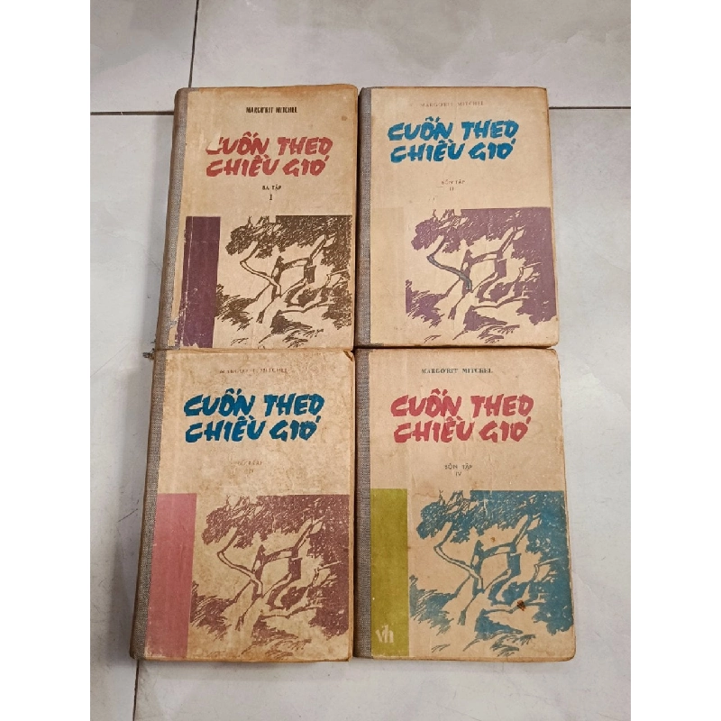 Cuốn theo chiều gió ( trọn bộ 4 tập ) - Margaret Mitchell 524649