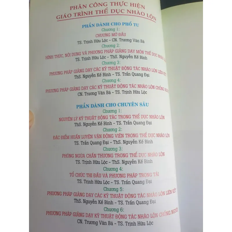 Giáo trình Thể dục Nhào lộn 723445