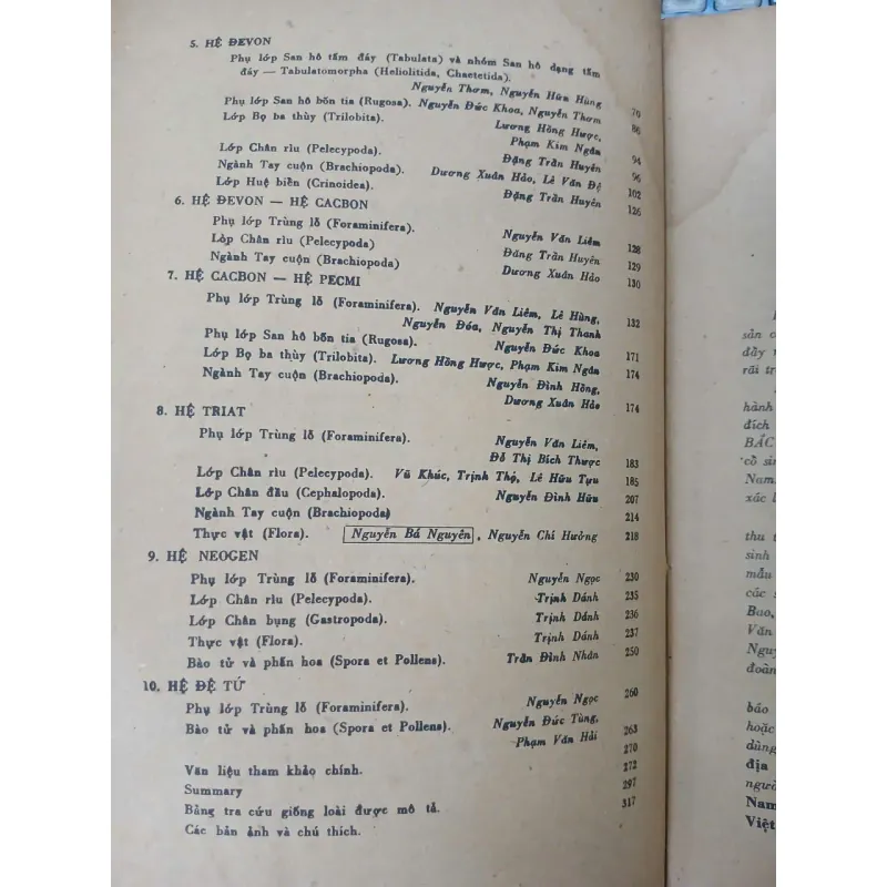 HÓA THẠCH ĐẶC TRƯNG Ở MIỀN BẮC VIỆT NAM 687720