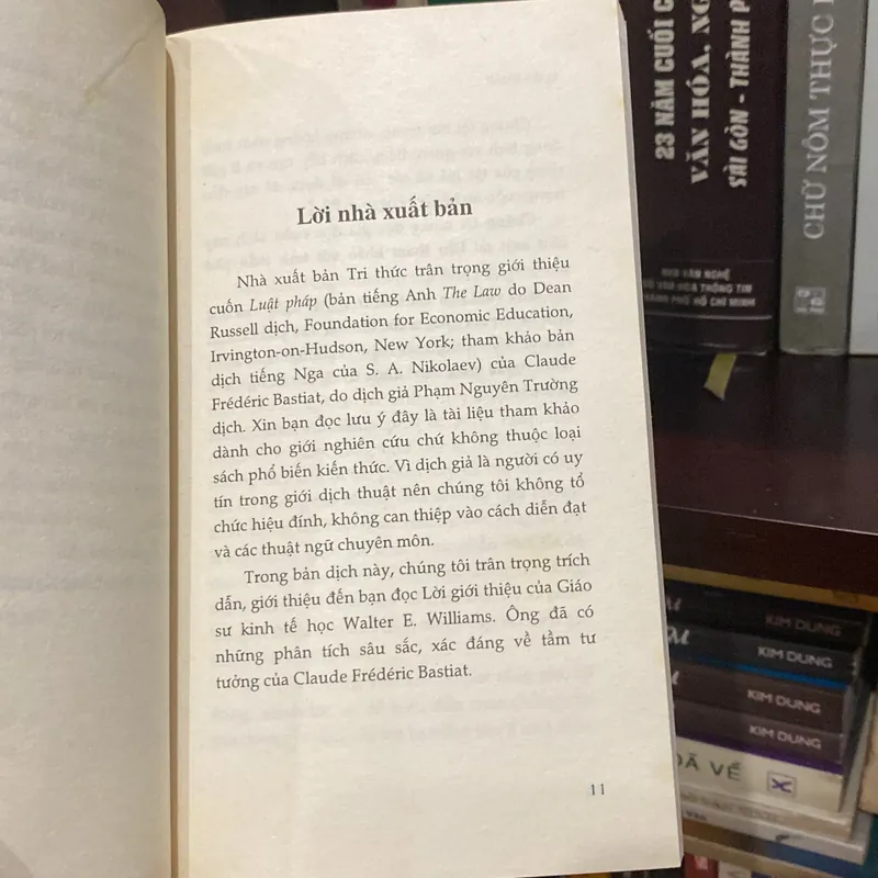 LUẬT PHÁP, Claude Frederic Bastiat, bản có chữ ký dịch giả. 603517