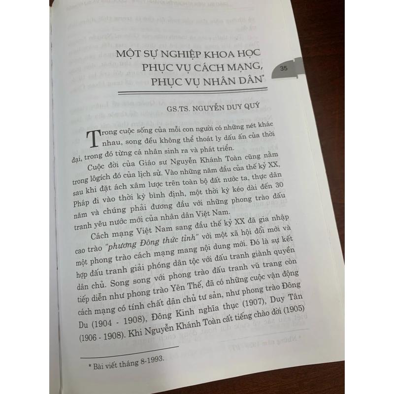 Giáo sư viện sĩ Nguyễn Khánh Toàn cuộc đời và sự nghiệp 277363