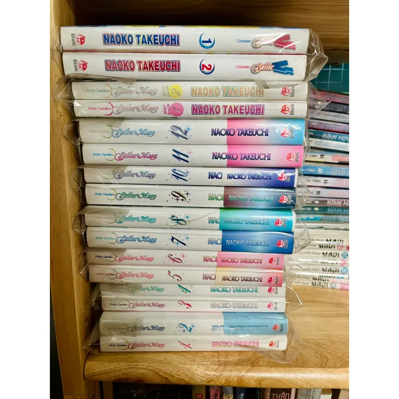 Combo Thủy thủ mặt trăng Sailor Moon 3 phần full bộ 16 cuốn 1021739