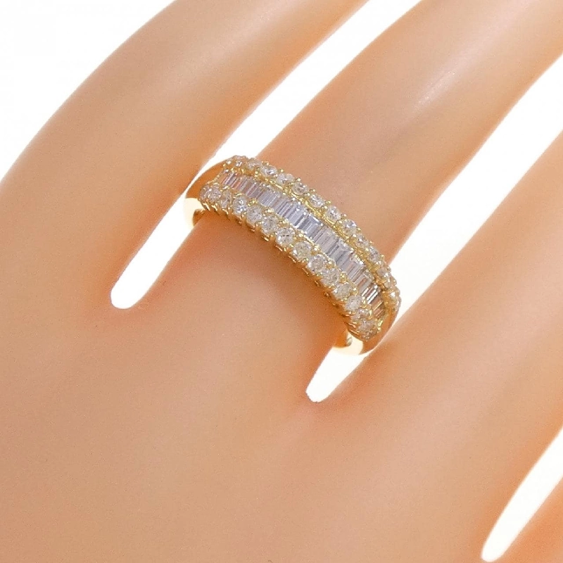 Nhẫn kim cương K18YG 1.00CT 669008