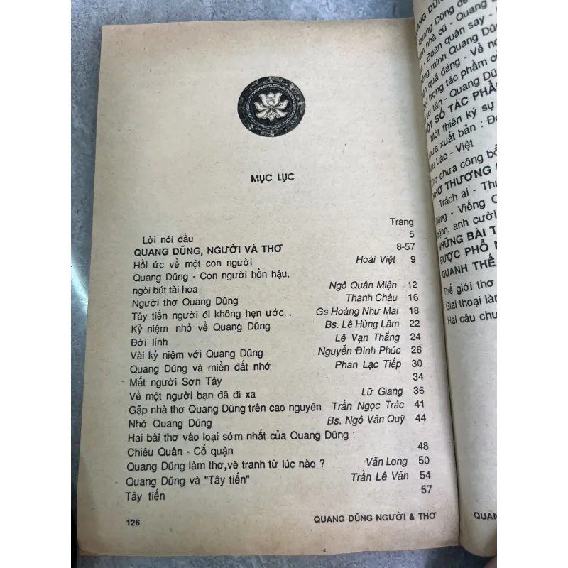 QUANG DŨNG NGƯỜI VÀ THƠ - HOÀI VIỆT  974834