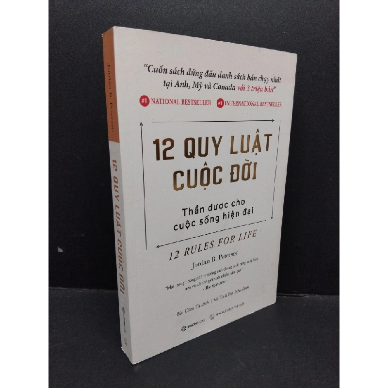 12 quy luật cuộc đời mới 90% ố nhẹ có dấu mộc 2021 HCM1710 Jorrdan B. Peterson KỸ NĂNG 303374