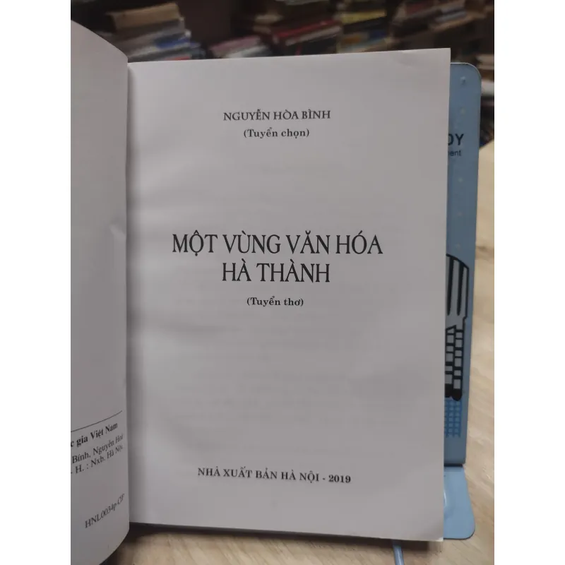 sách: Một vùng văn hoá Hà Thành (Tuyển Thơ) - Nguyễn Hoà Bình (A2) 573746