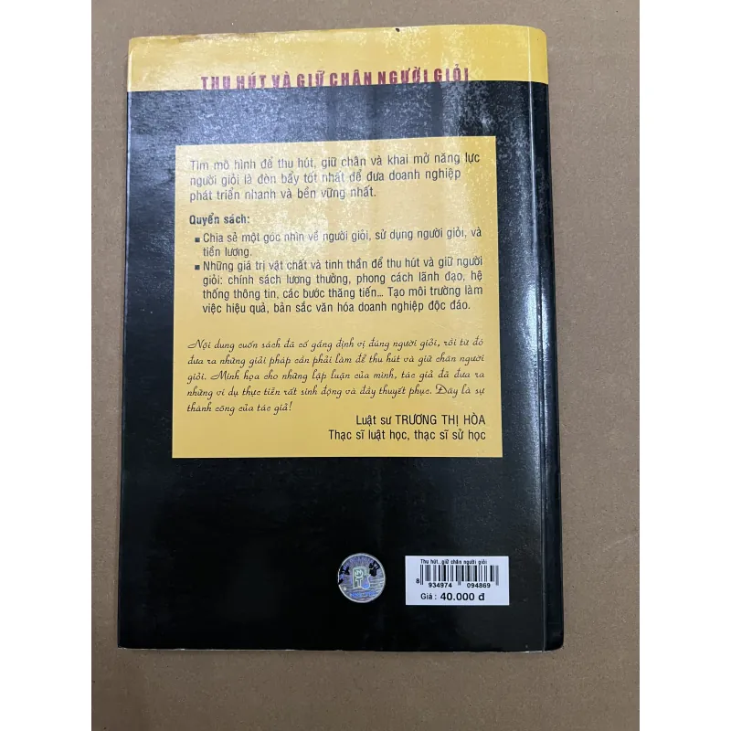 Thu hút và giữ chân người giỏi 1002786