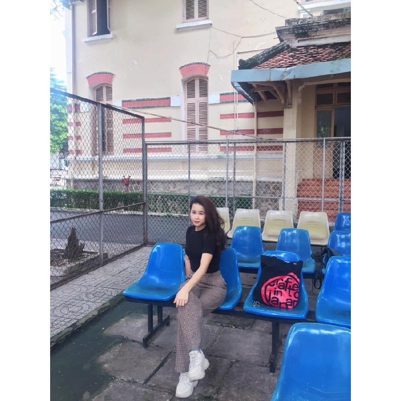 Quần ống rộng cho nữ size s 8911