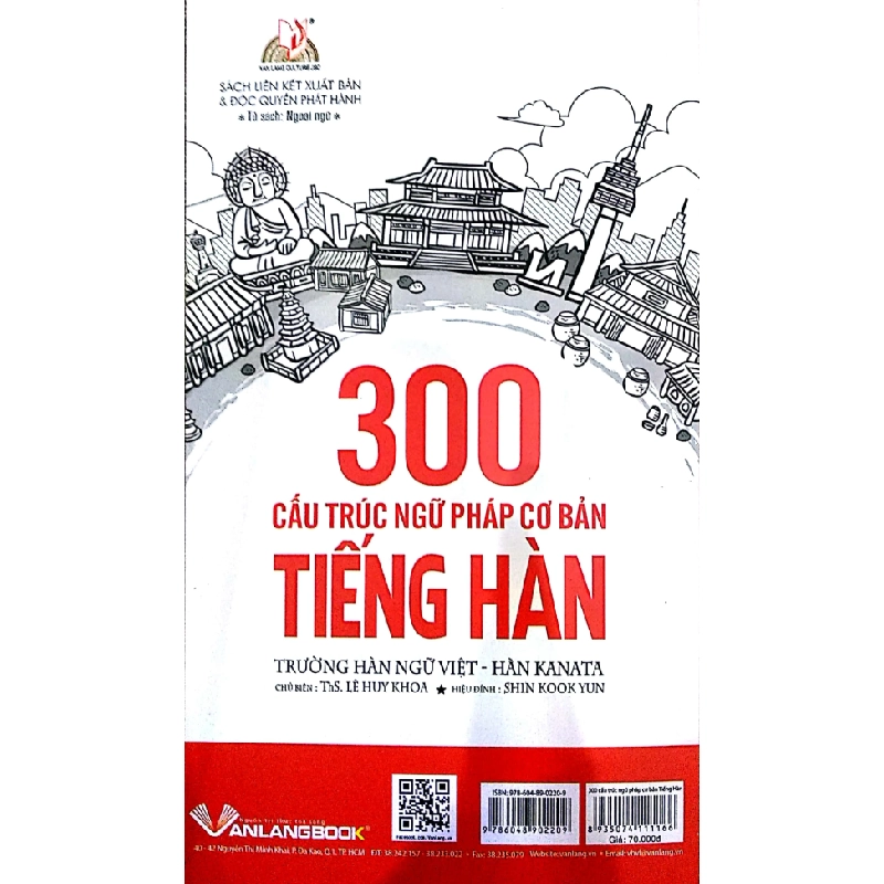 300 Cấu Trúc Ngữ Pháp Cơ Bản Tiếng Hàn - Lê Huy Khoa 286029