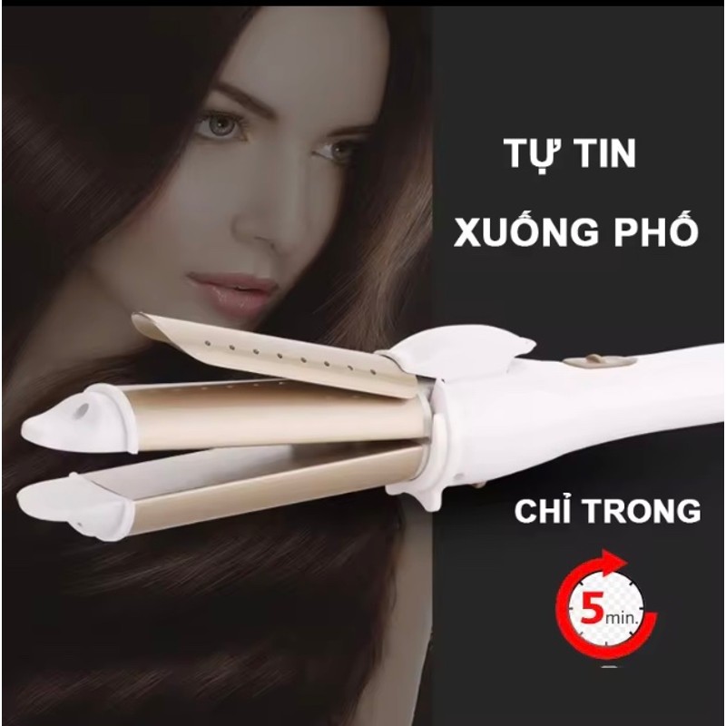 Máy Là Tóc Máy Uốn Tóc Đa Năng 2 Trong 1 149007