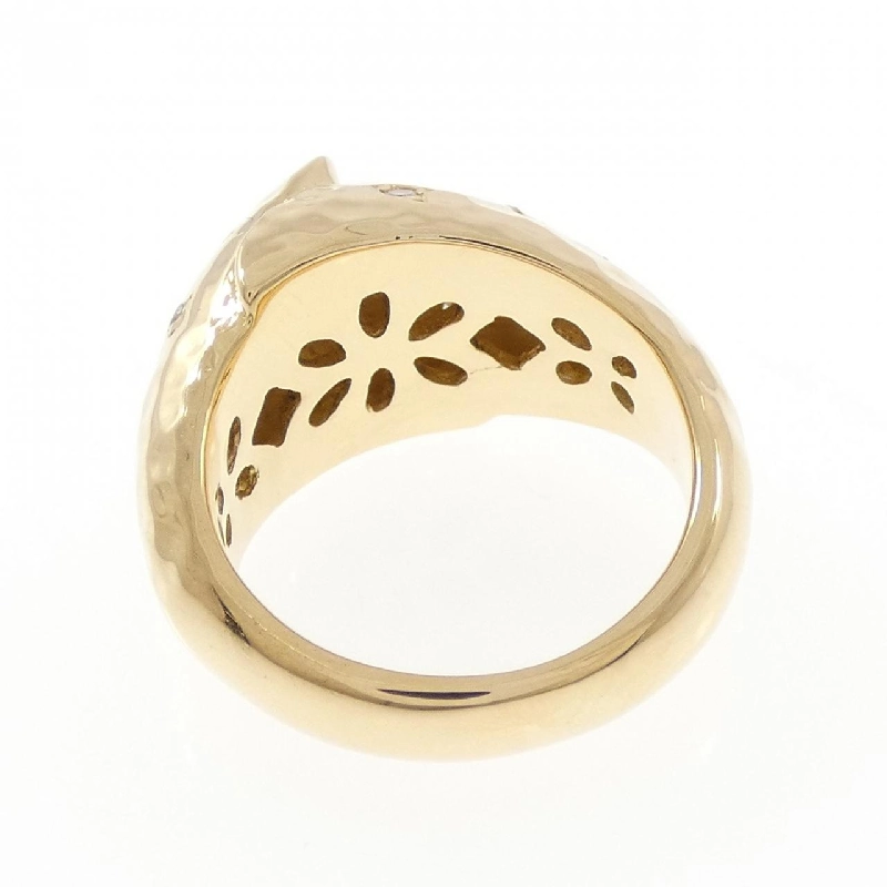 Nhẫn kim cương K18YG 0.14CT 667497