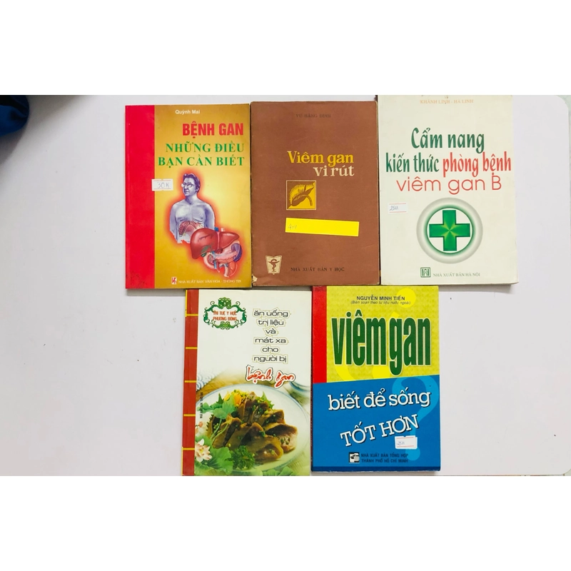 5 CUỐN SÁCH VỀ BỆNH GAN 451600