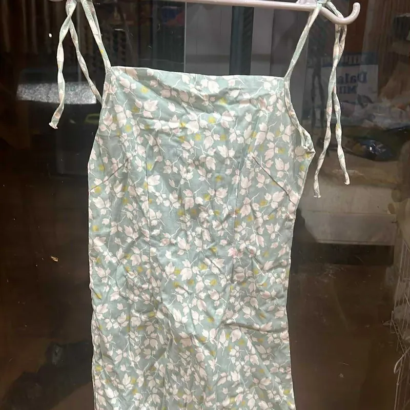 Đầm hoa nhí xanh mint 570246